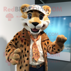  Cheetah maskot kostume...