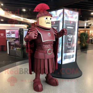 Rödbrun romersk soldat...