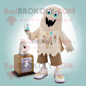 Beige Ghost mascotte...