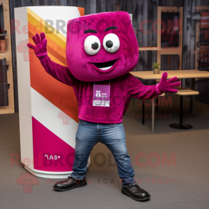 Magenta lasagne mascotte...