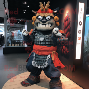  Samurai maskot kostume...