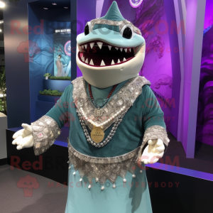  Shark maskot kostume...