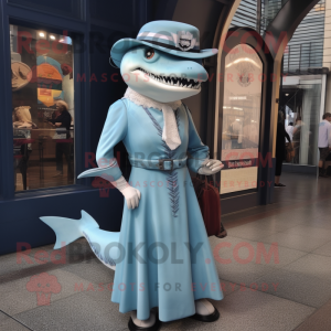  Shark maskot drakt...