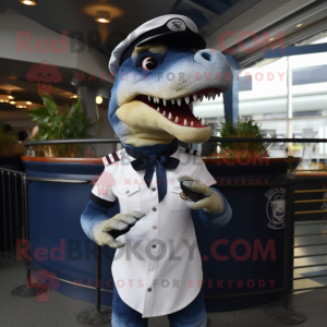 Navy Tyrannosaurus mascotte...