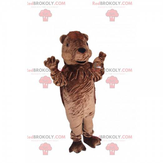 Sehr verspieltes Braunbärenmaskottchen - Redbrokoly.com