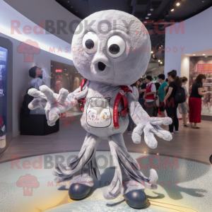 Silver Octopus maskot...