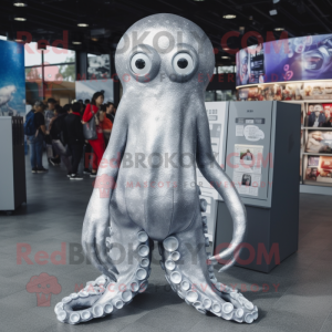 Silver Octopus mascotte...