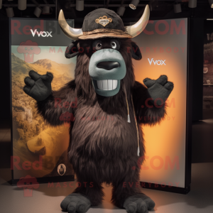 Black Yak maskot...