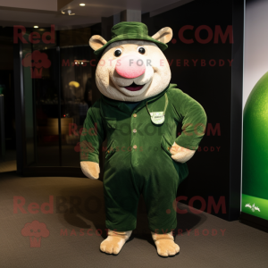 Forest Green Sow mascotte...