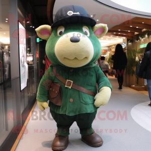 Forest Green Sow mascotte...