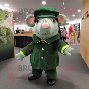 Forest Green Sow maskot...