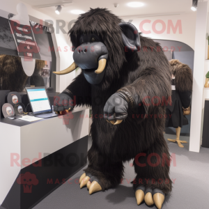 Black Mammoth mascotte...