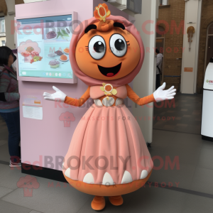 Peach Tikka Masala maskot...