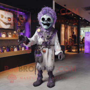 Lavendel Undead maskot...