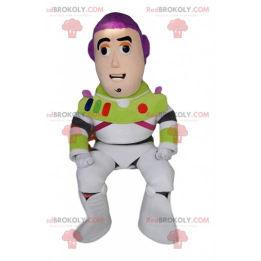 Mascot Buzz Lightyear, the cosmonaut from Toy Story -