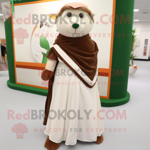 Brunt irsk flagg maskot...