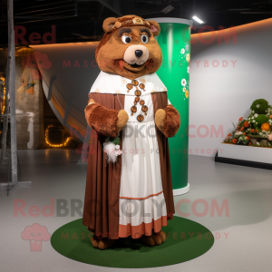 Personagem de traje de...