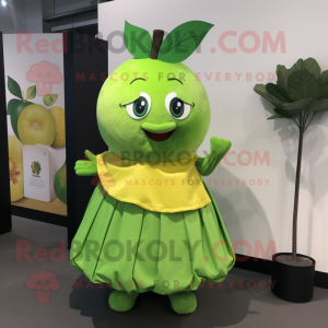 Green Lemon mascotte...