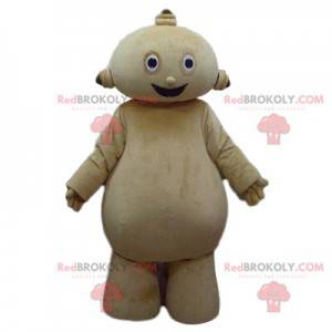 Mascot of little extra-terrestrial cream man - Redbrokoly.com