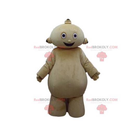 Mascot of little extra-terrestrial cream man - Redbrokoly.com