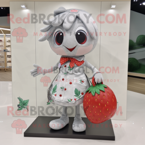 Silver Strawberry maskot...