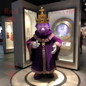 Costume de mascotte de roi...