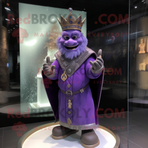 Purple King mascotte...
