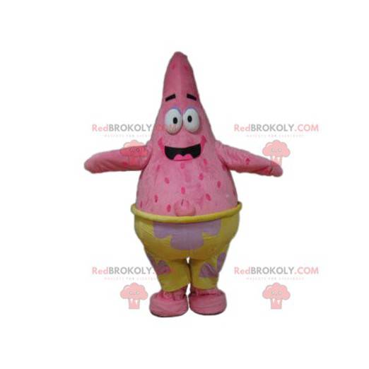 La mascota Patrick, la divertida estrella de mar Bob Esponja -