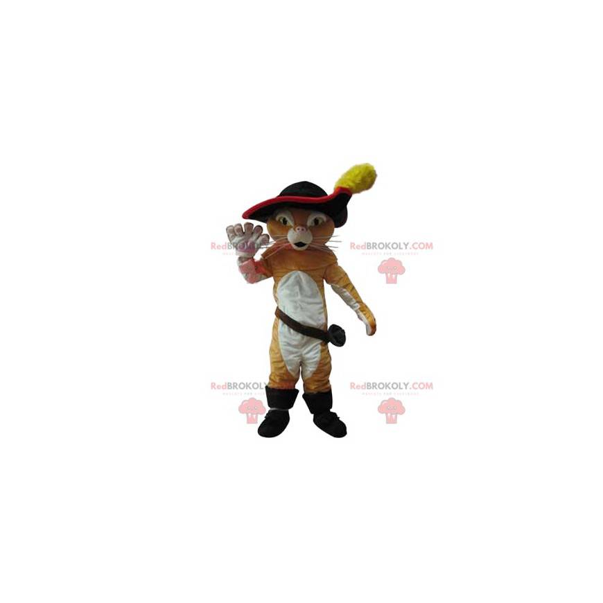 Maskot Kocour v botách s krásným černým kloboukem - Maskot Kocour v botách s krásným černým kloboukem -