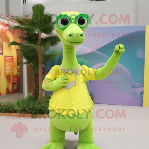 Lime Green Brachiosaurus...