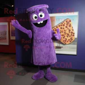 Purple Pizza mascotte...