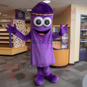 Purple Pizza mascotte...