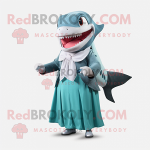 Turkis Megalodon maskot...