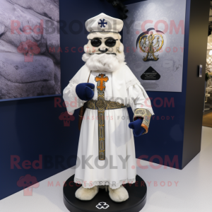 Navy Celtic Cross maskot...