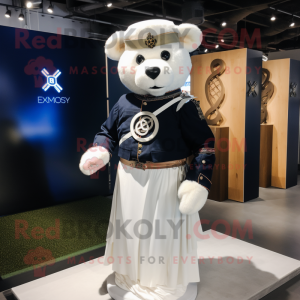 Navy Celtic Cross maskot...