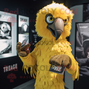 Yellow Vulture mascotte...