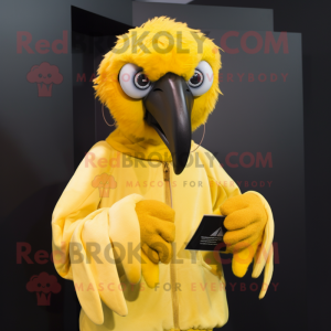 Yellow Vulture mascotte...