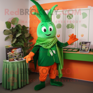 Green Carrot mascotte...