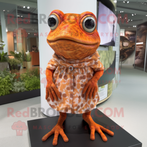 Postava maskota Rust Frog...