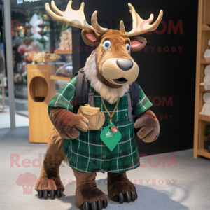  Irish Elk maskot kostume...