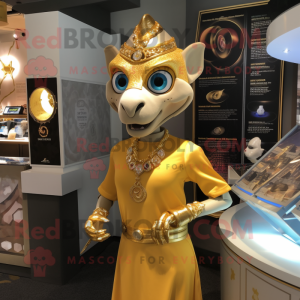 Gouden Gyro mascotte...