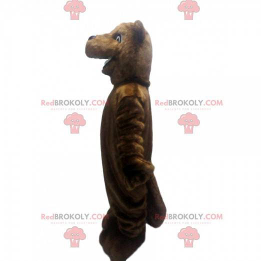 Bruine bever mascotte. Bruin beverkostuum - Redbrokoly.com