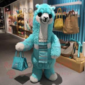 Turkis Alpaca maskot...