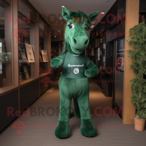 Forest Green Horse maskot...