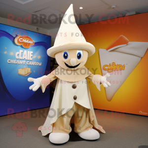 Cream Witch S Hat mascotte...