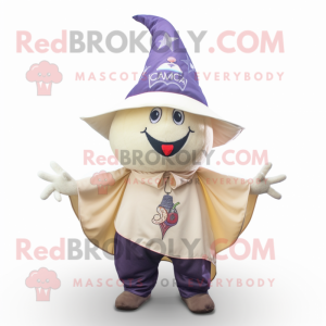 Cream Witch S Hat maskot...