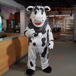 Silver Holstein Cow...