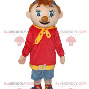 Noddy-mascotte, de leuke kleine jongen - Redbrokoly.com