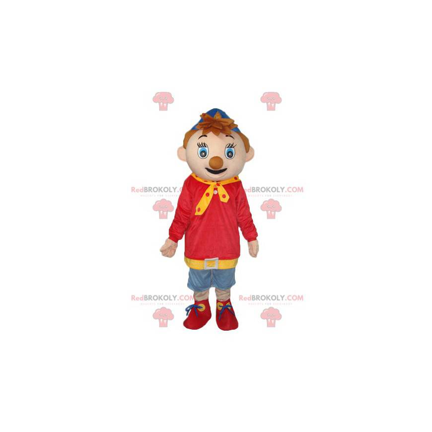 Noddy mascot, the nice little boy - Redbrokoly.com