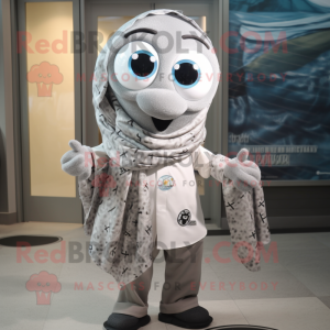 Sølv Bagels maskot kostume...